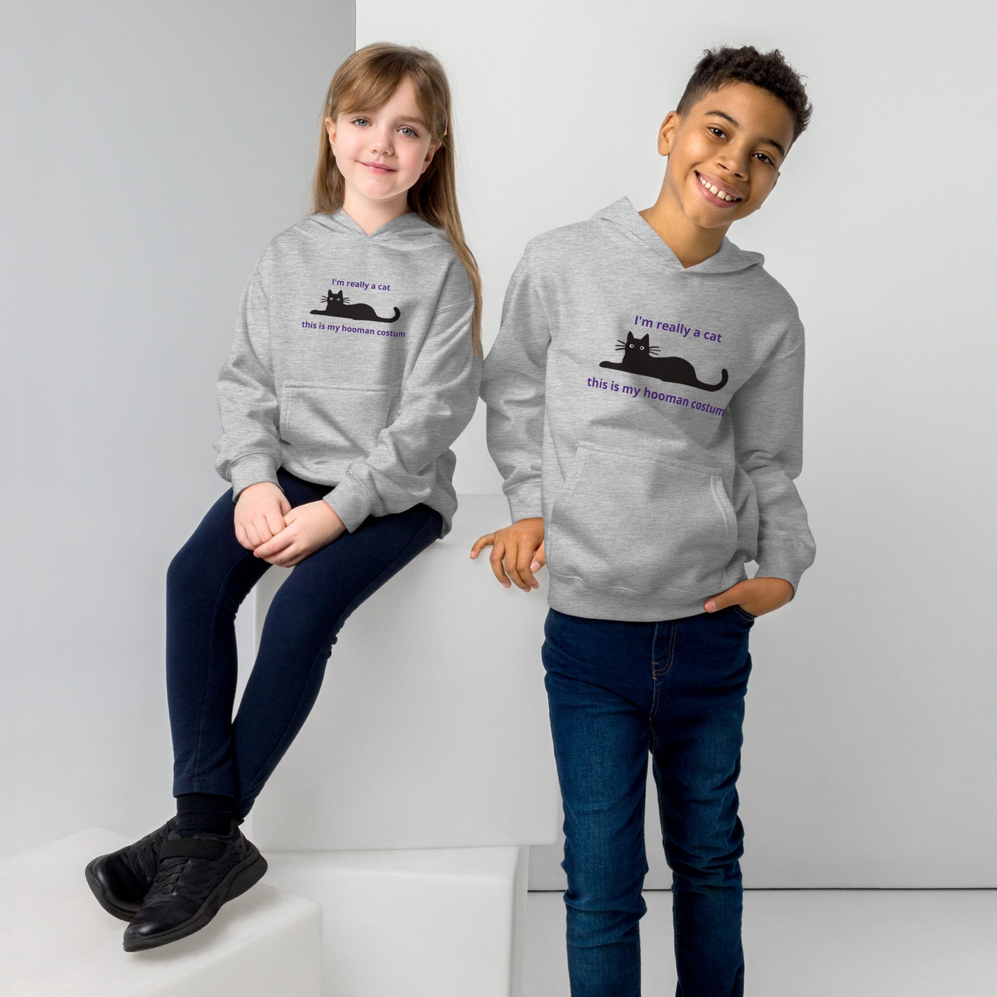 Hooman Costume Kids Hoodie