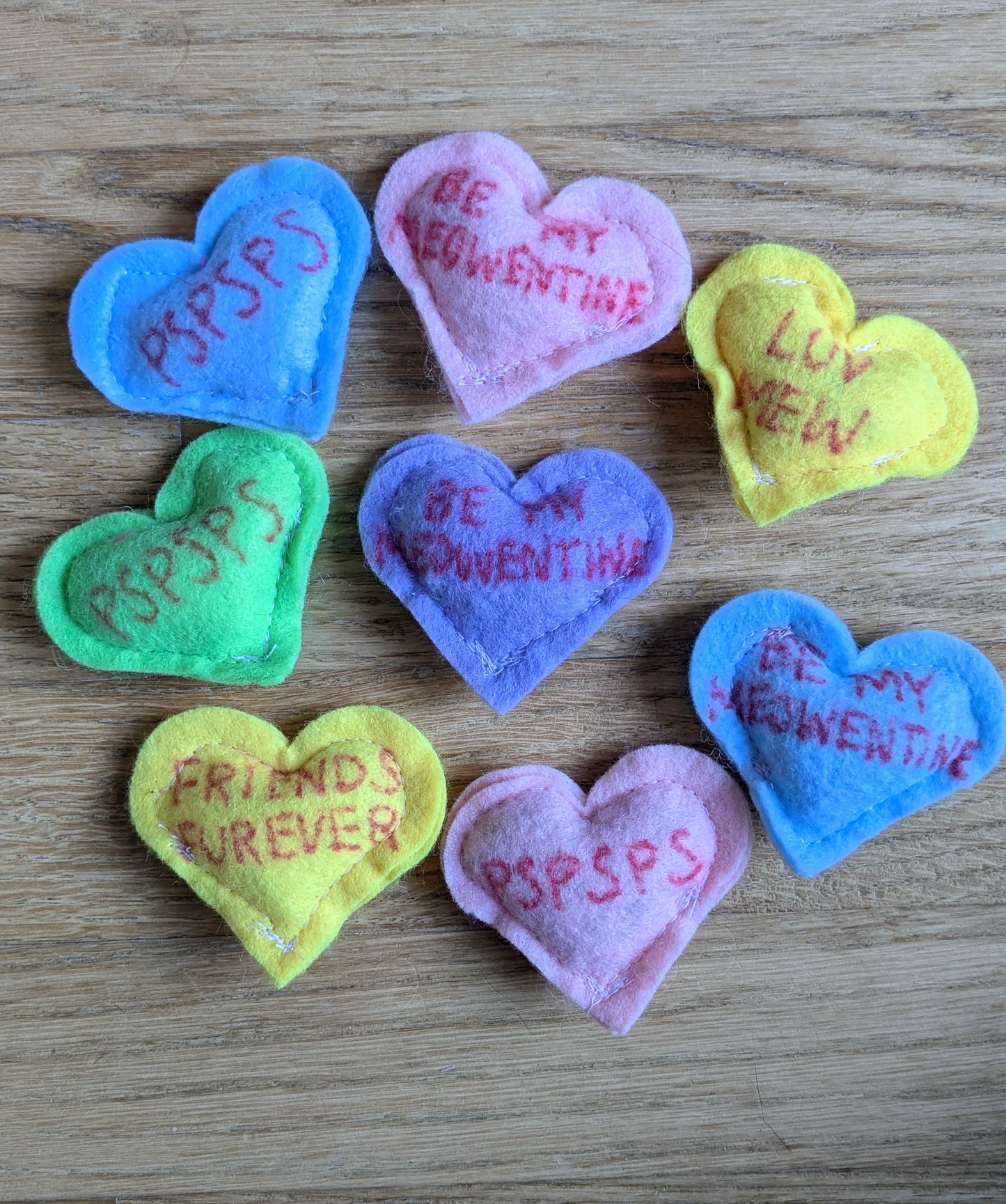 Conversation Hearts (set of 2)