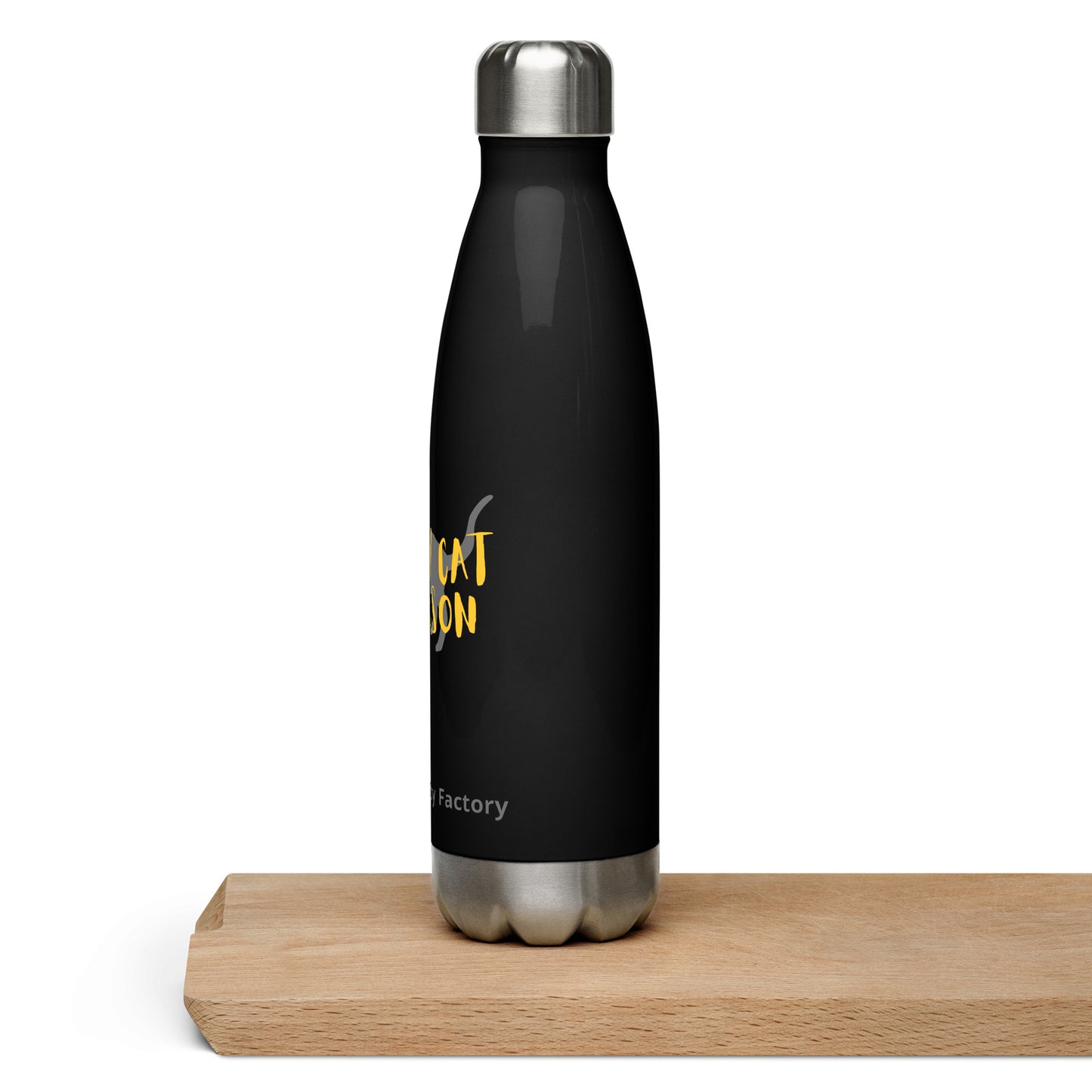 Crazy Cat Purrson Bottle