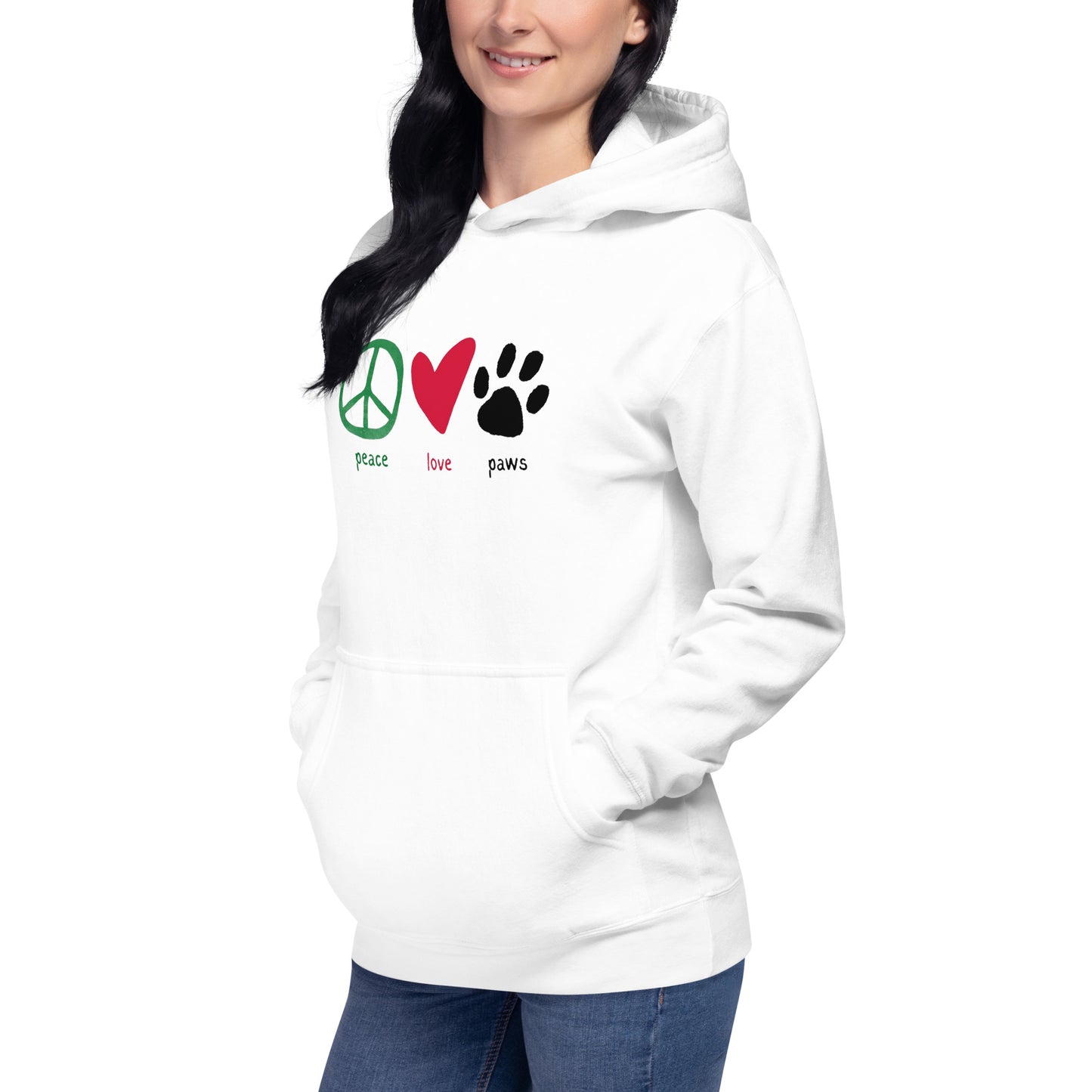 Peace Love Paws Hoodie
