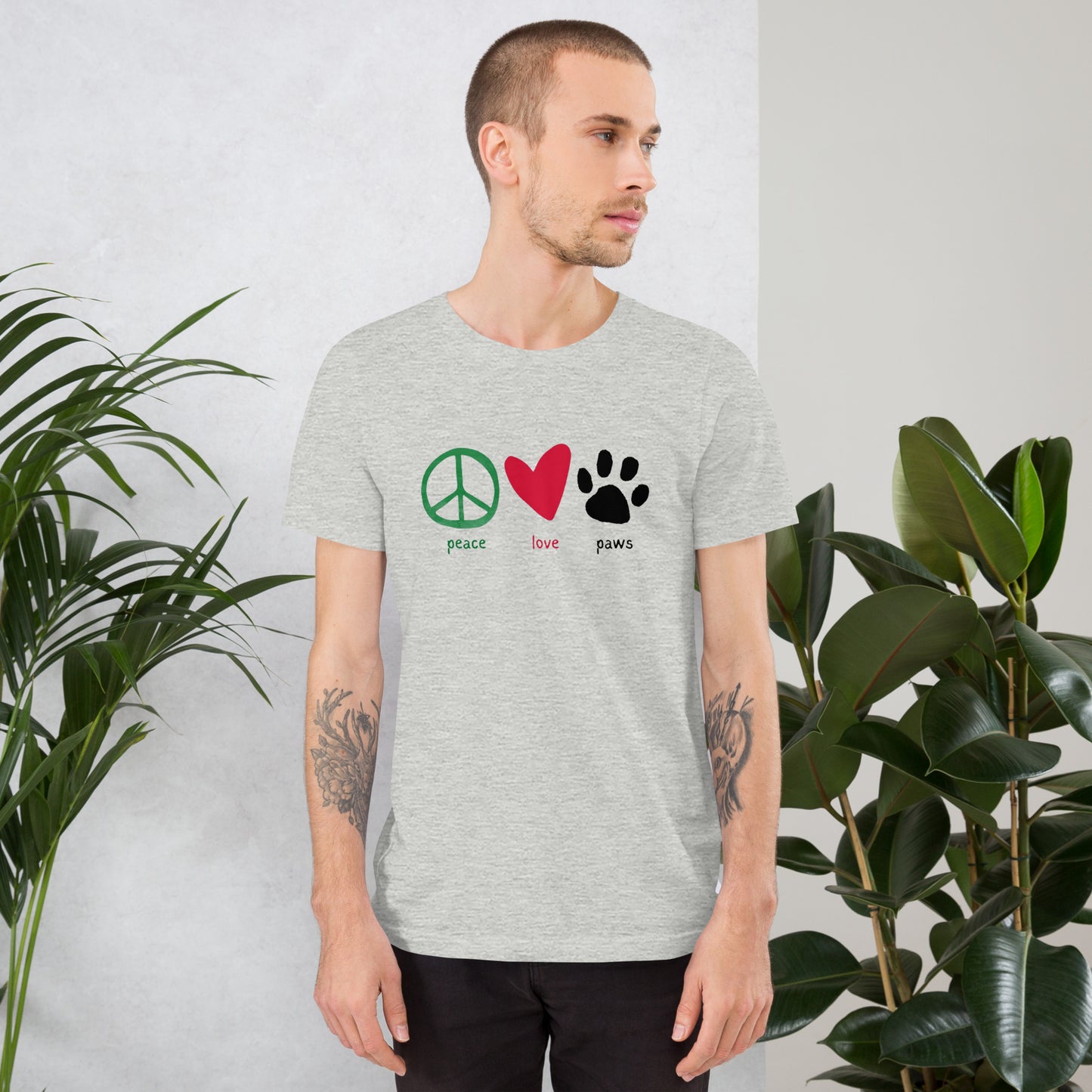 Peace Love Paws Tee