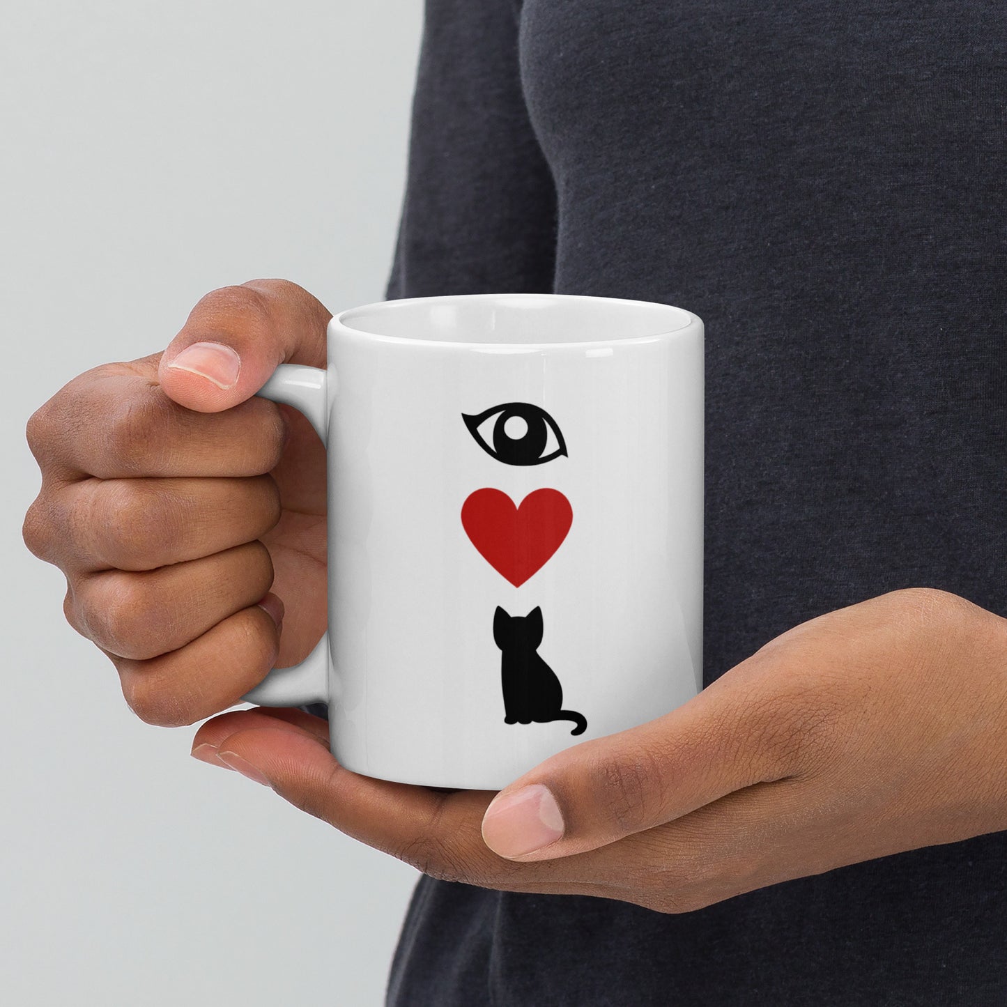 Eye Love Cats Mug