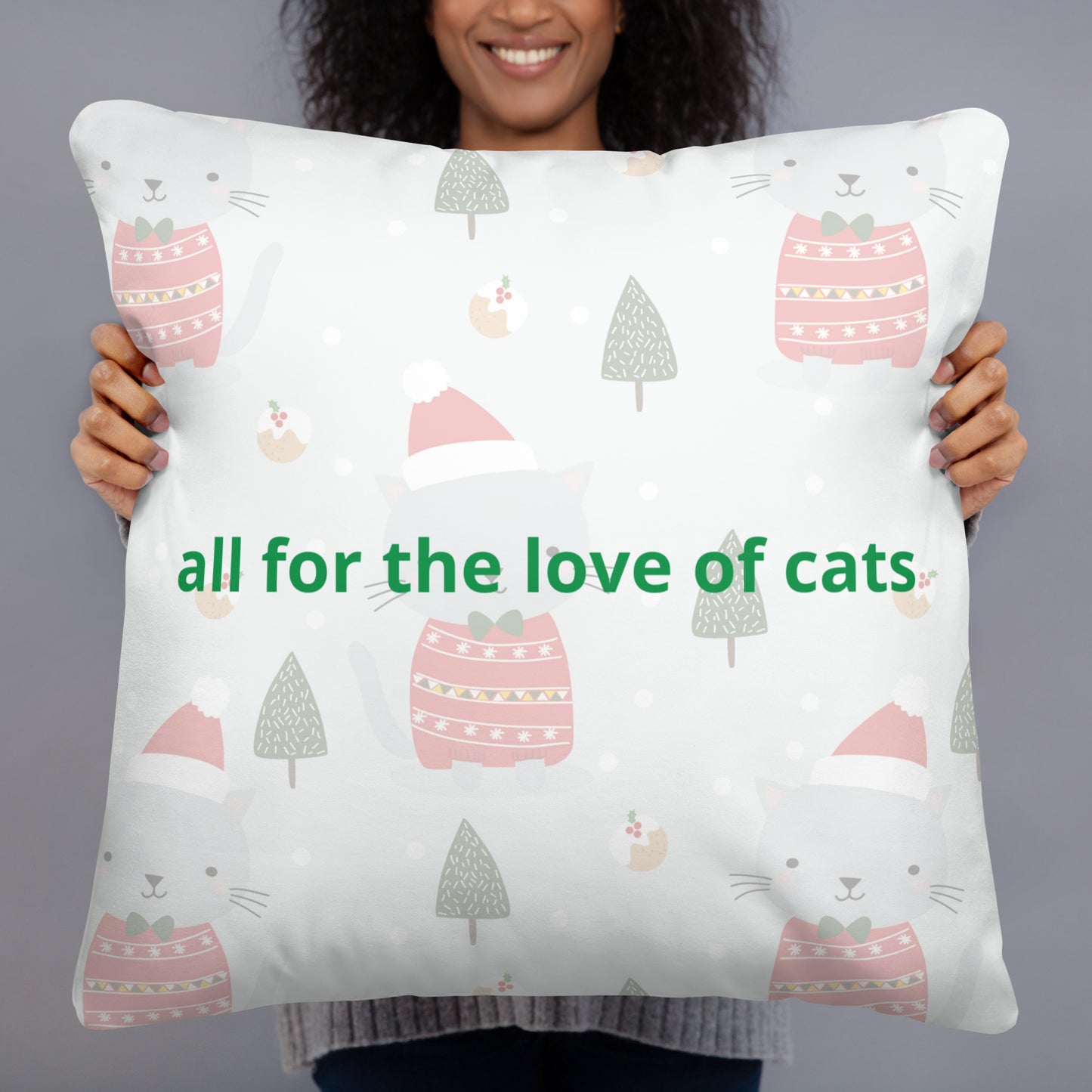 All I Want for Christmas Pillow