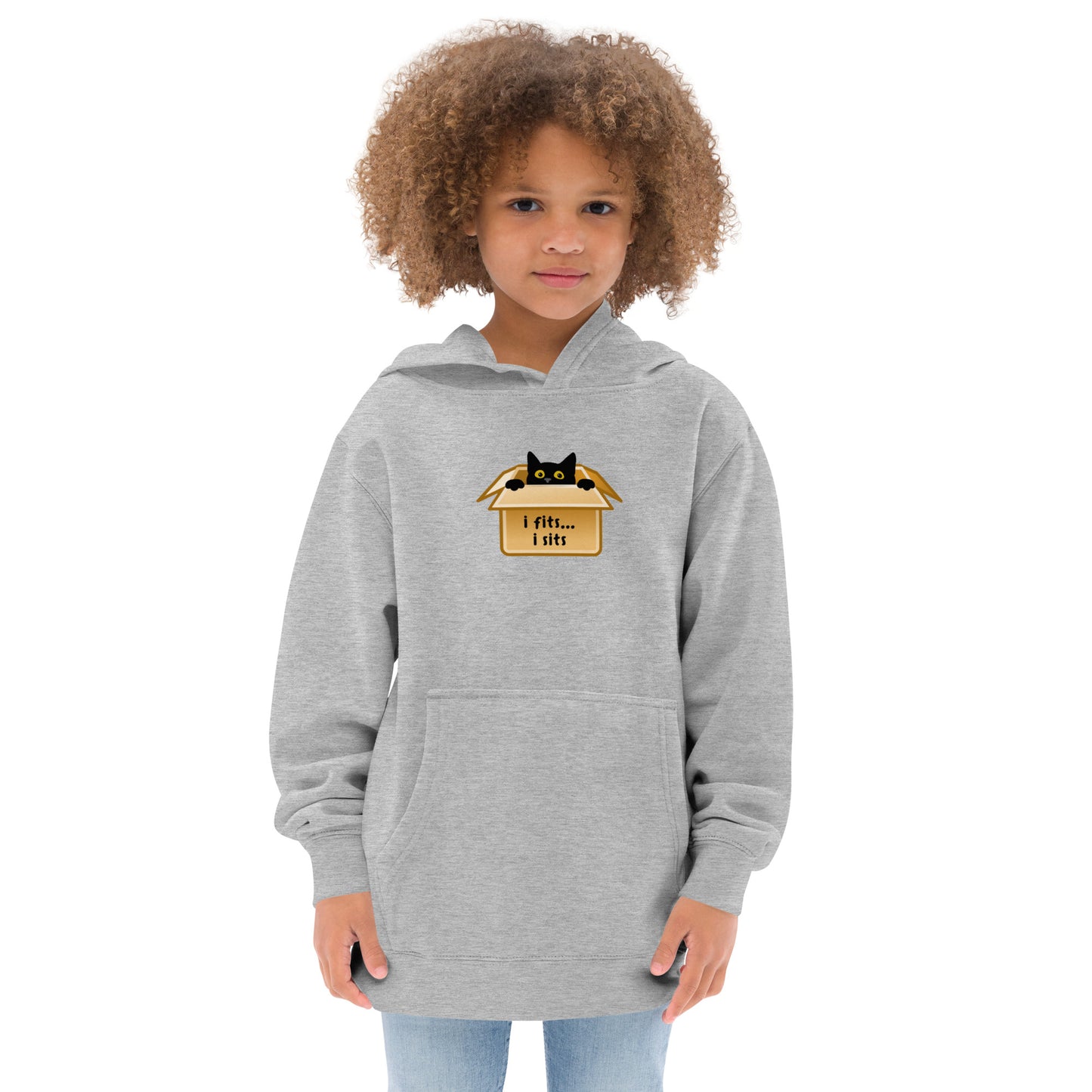 I Fits I Sits Kids Hoodie