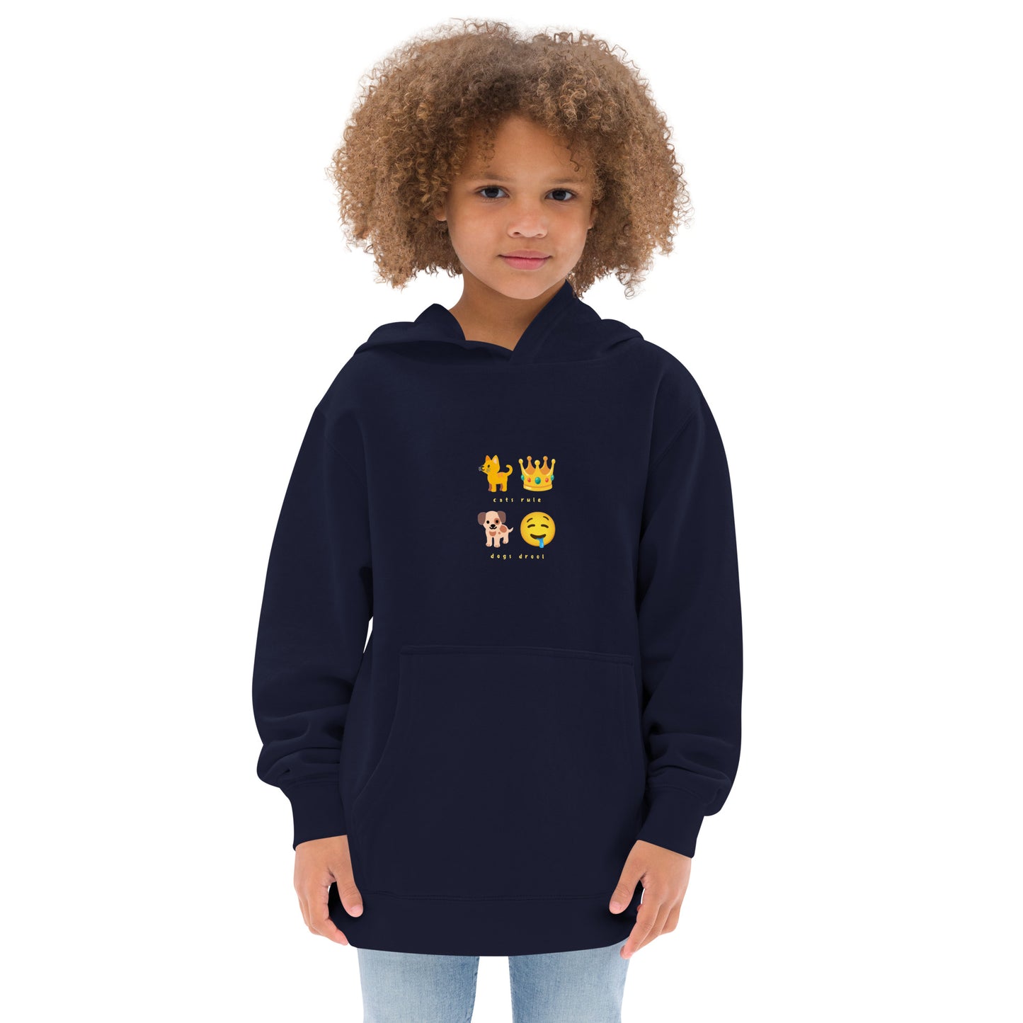 Cats Rule Kids Hoodie