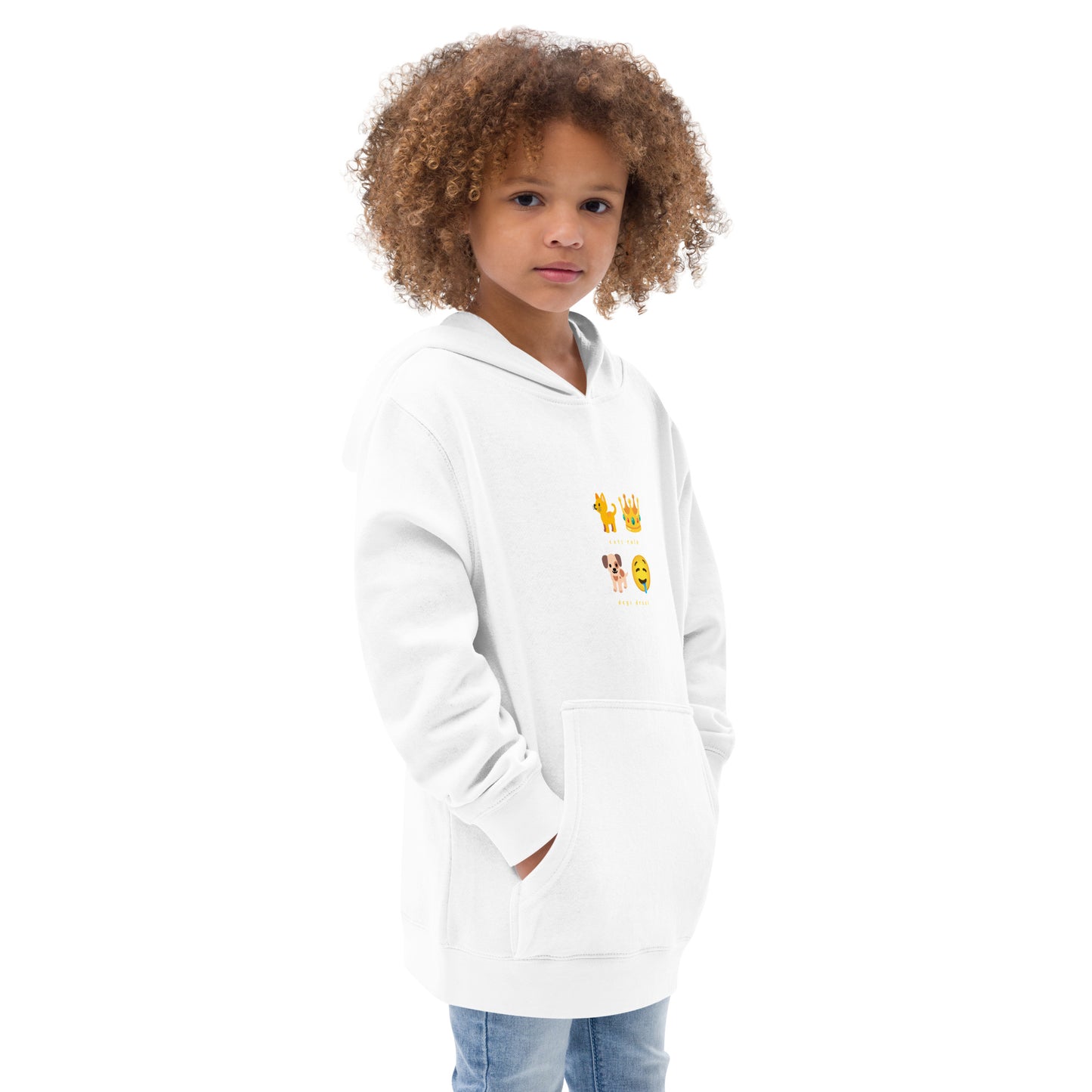 Cats Rule Kids Hoodie