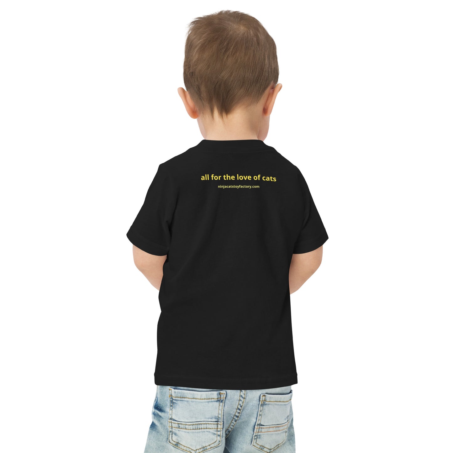 Beware of Cat Toddler Tee