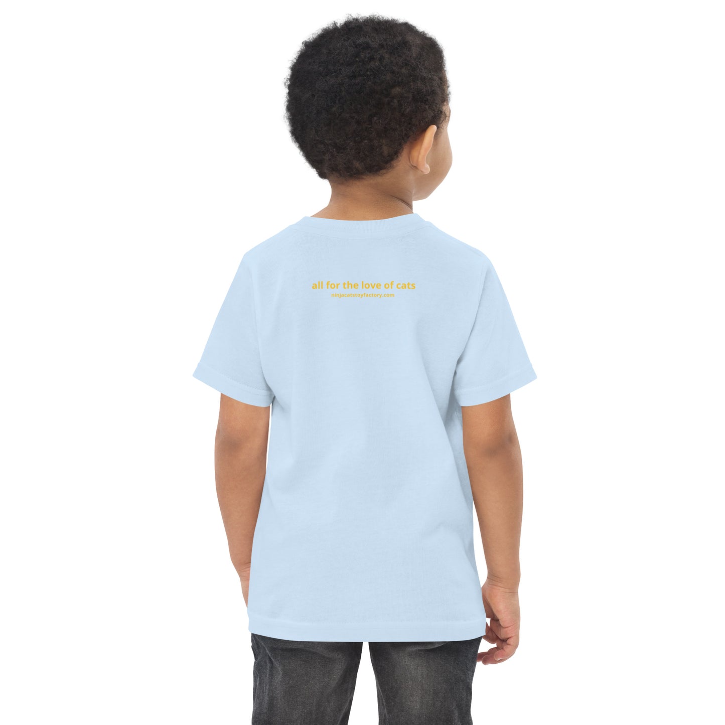 Crazy Cat Purrson Toddler Tee