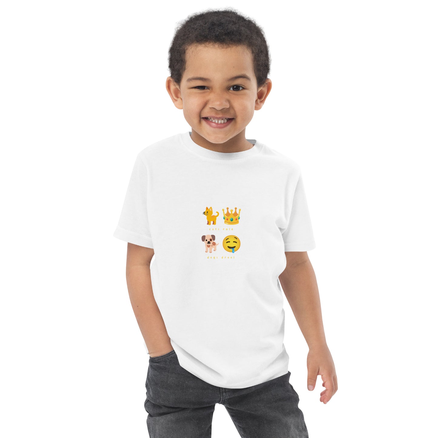 Cats Rule Toddler Tee