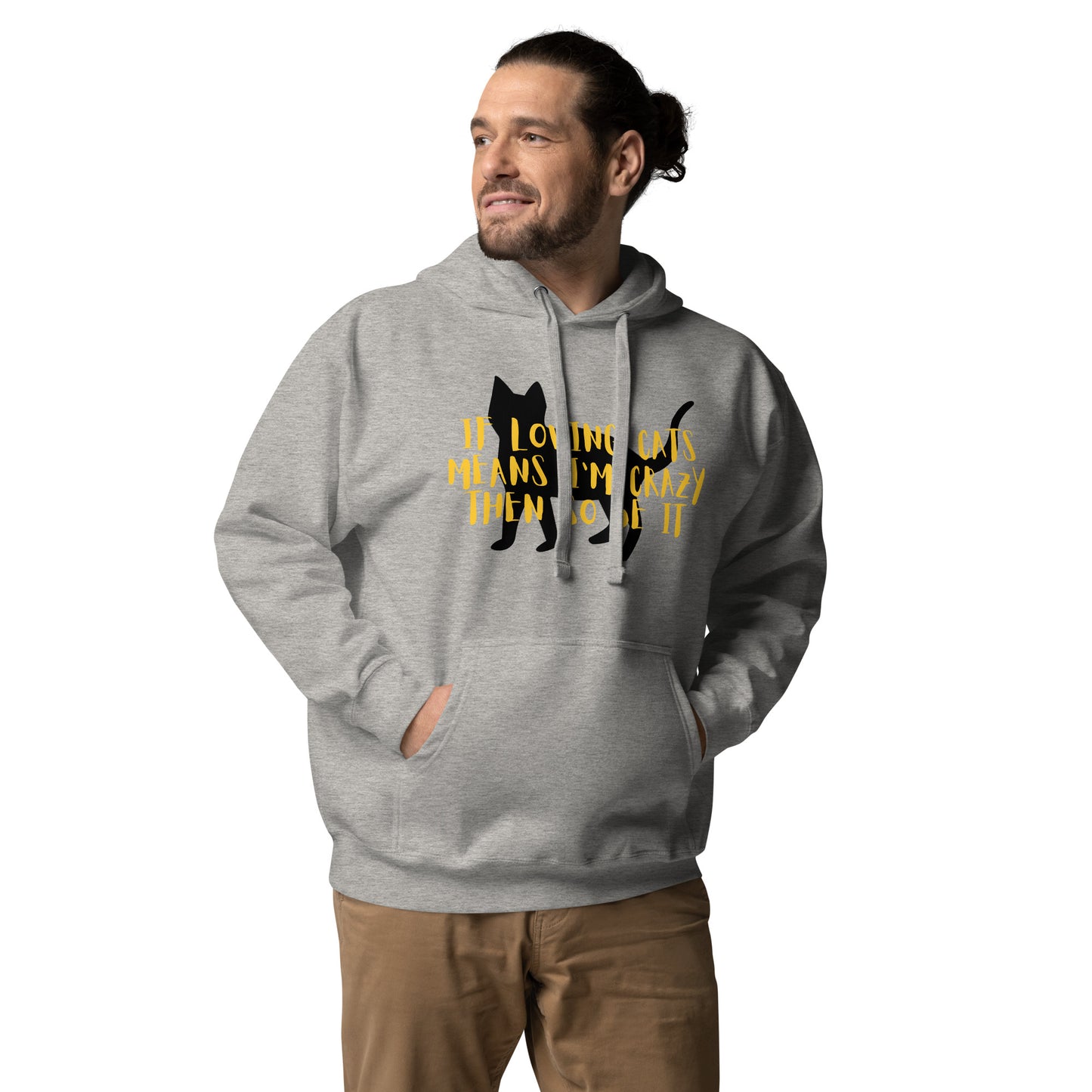 Crazy Cat Purrson Hoodie