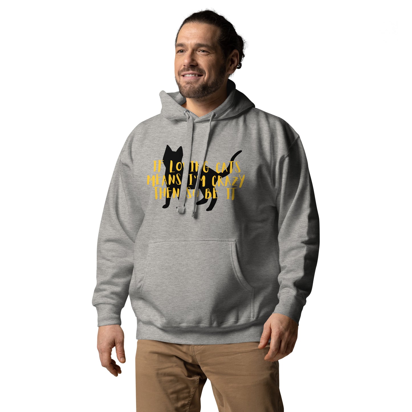 Crazy Cat Purrson Hoodie