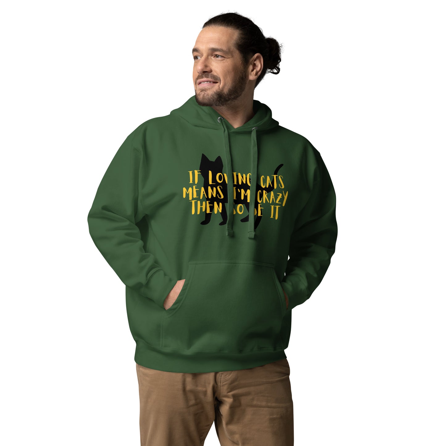 Crazy Cat Purrson Hoodie