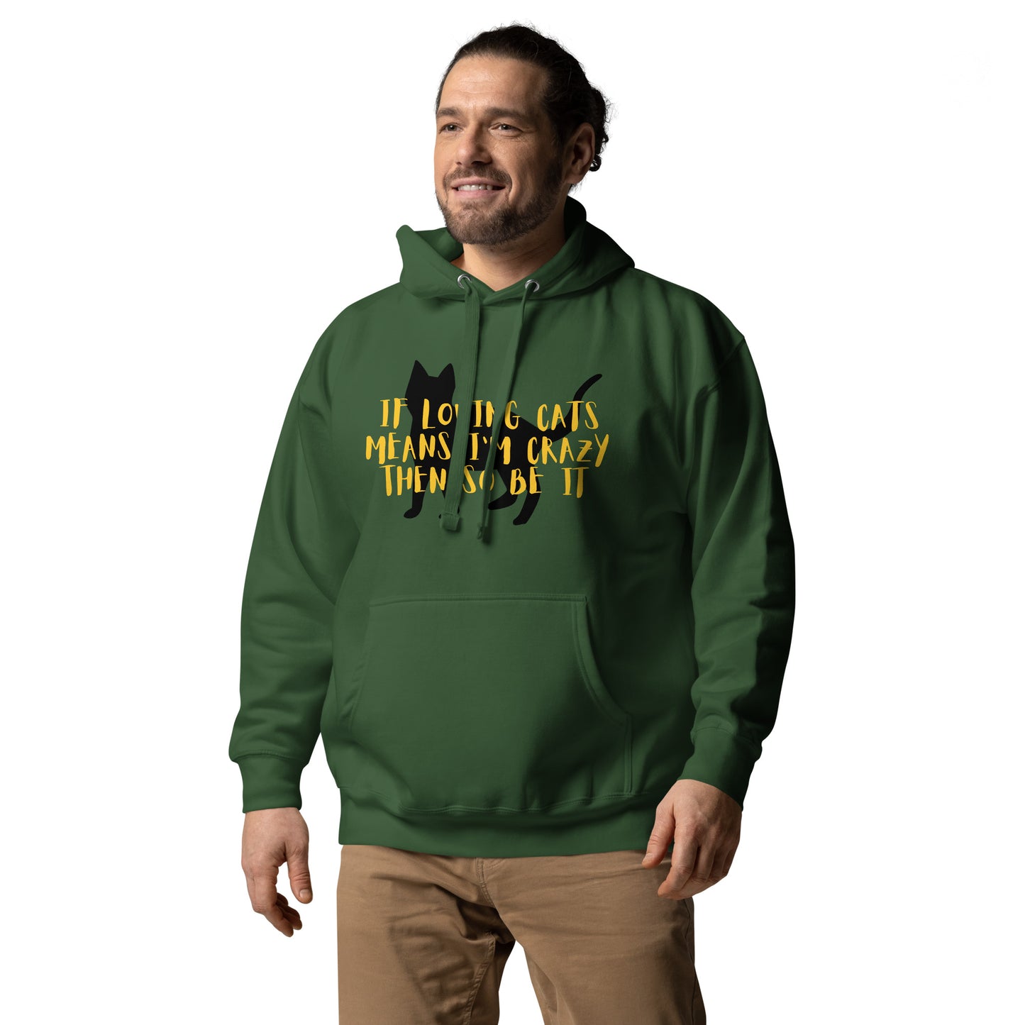 Crazy Cat Purrson Hoodie