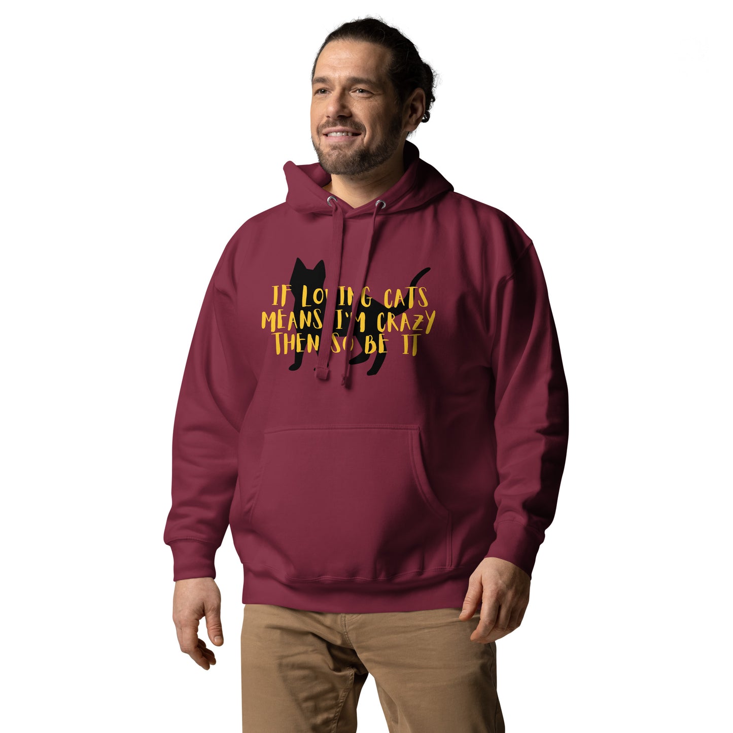 Crazy Cat Purrson Hoodie