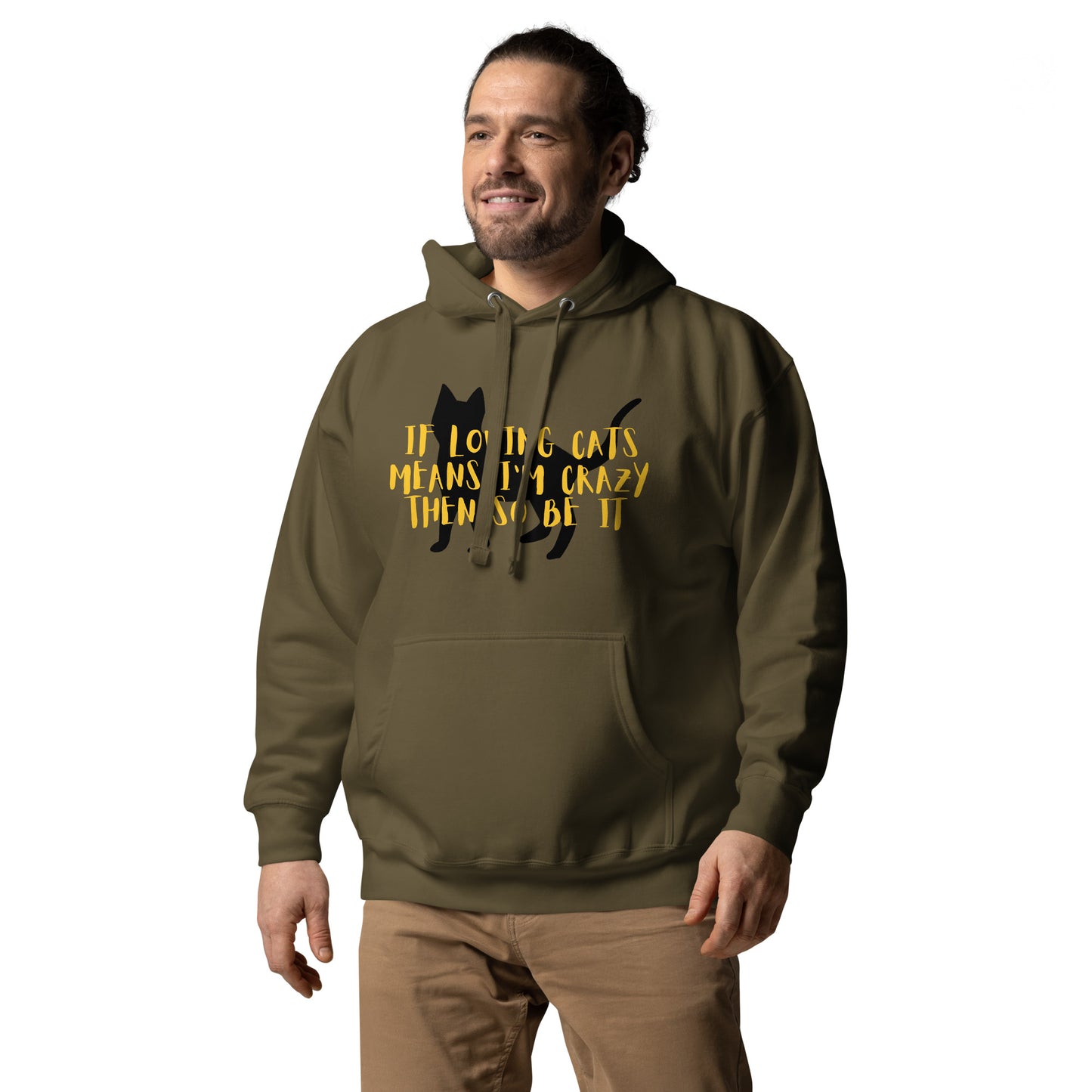 Crazy Cat Purrson Hoodie