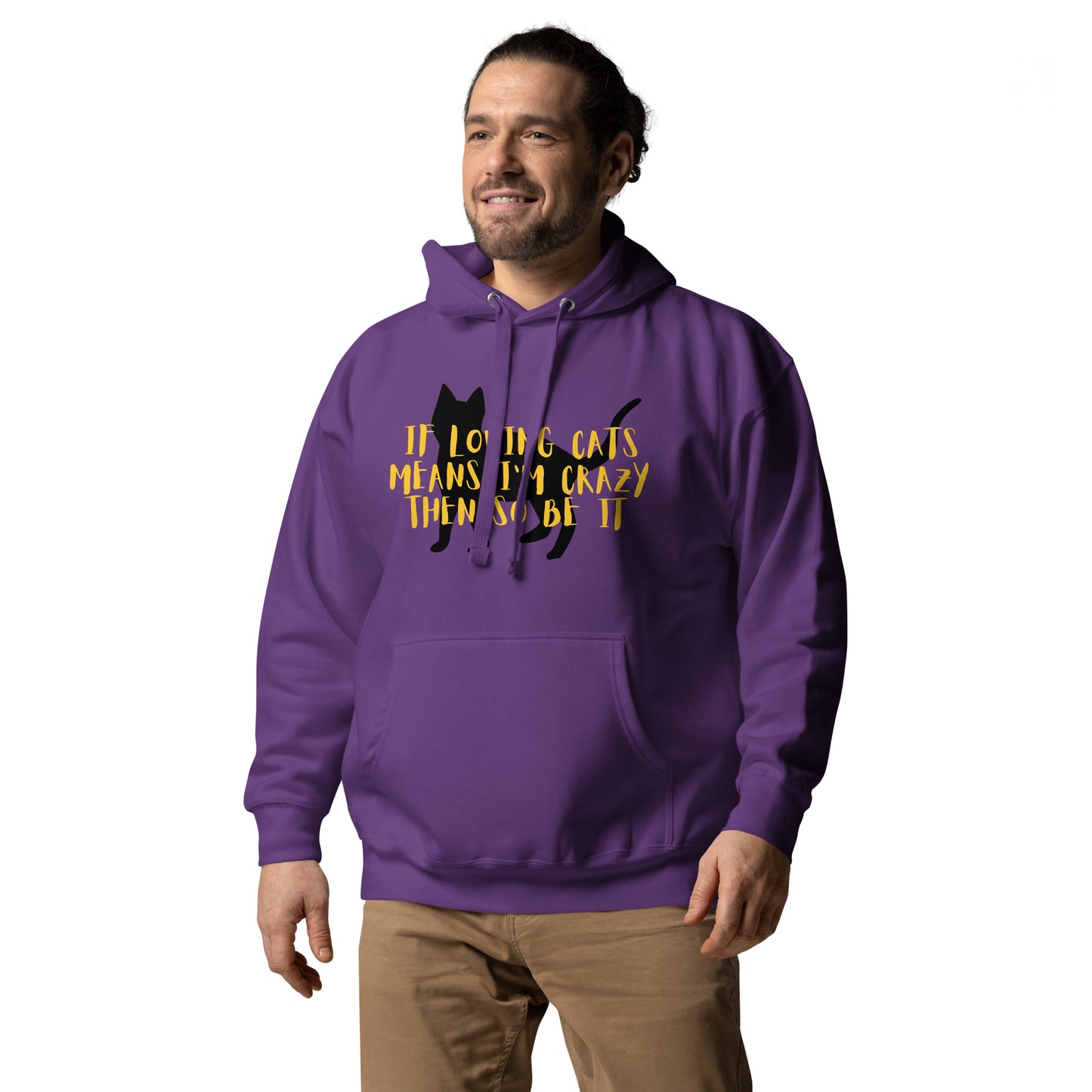 Crazy Cat Purrson Hoodie