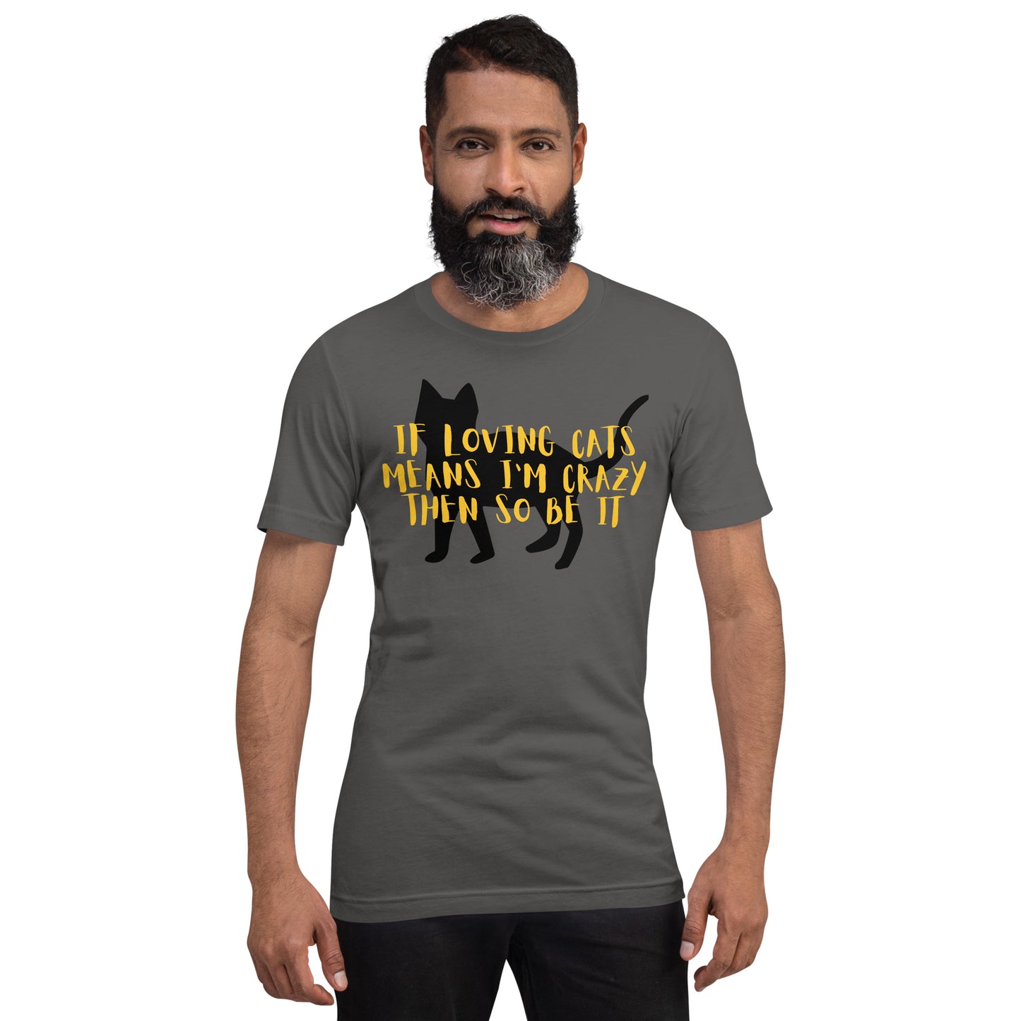 Crazy Cat Purrson Tee