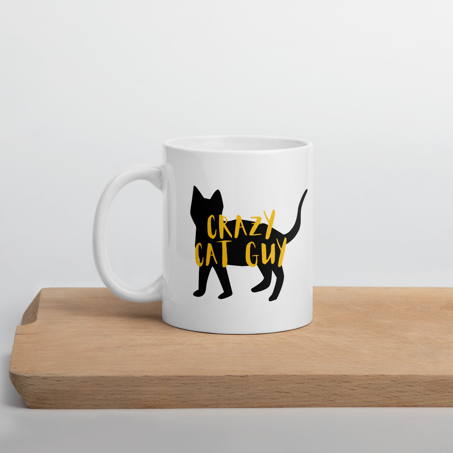 Crazy Cat Guy Mug