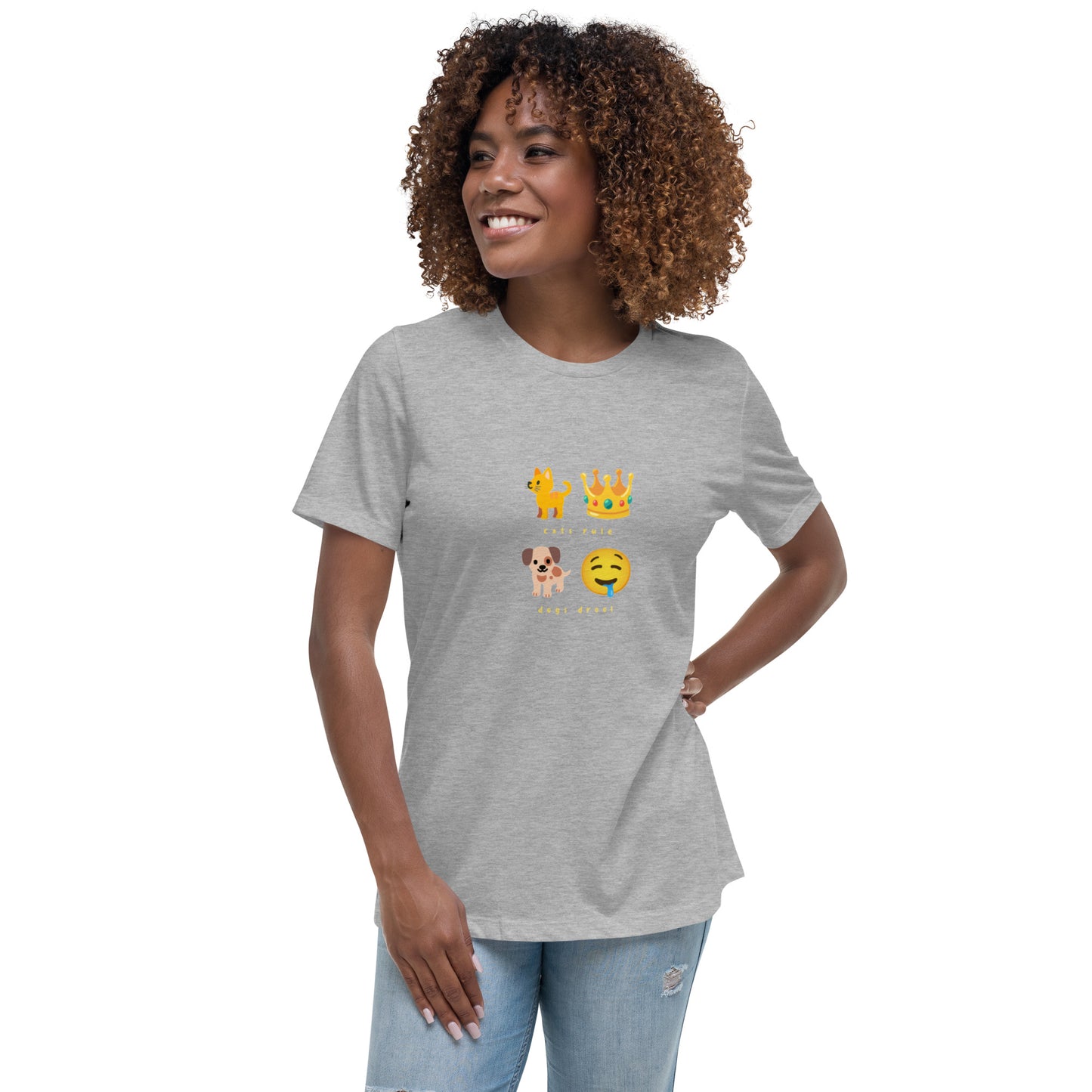 Cats Rule Slim Tee