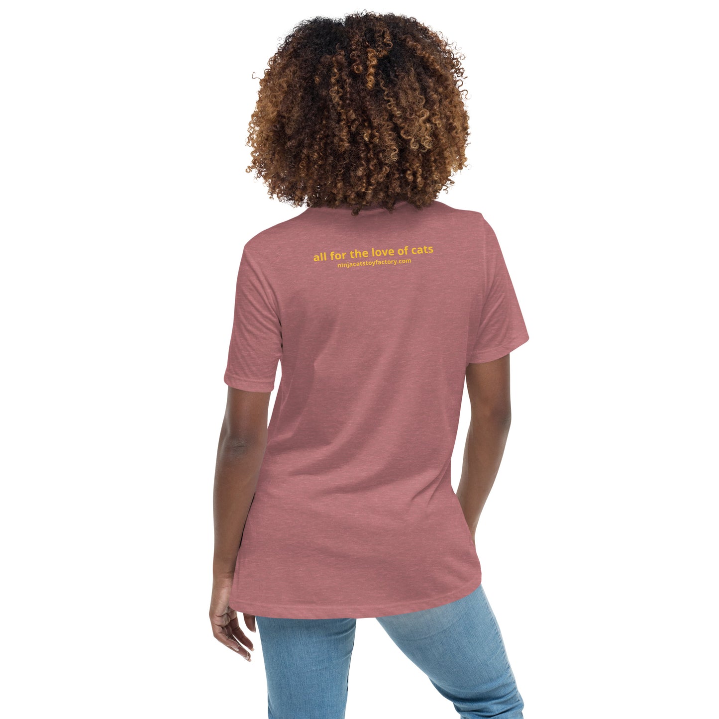 Crazy Cat Purrson Slim Tee