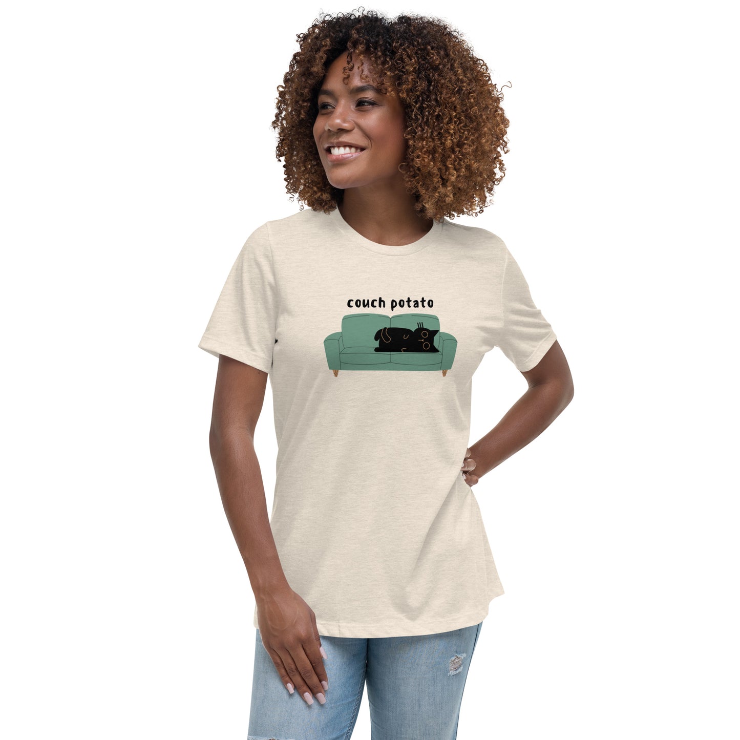 Couch Potato Slim Tee
