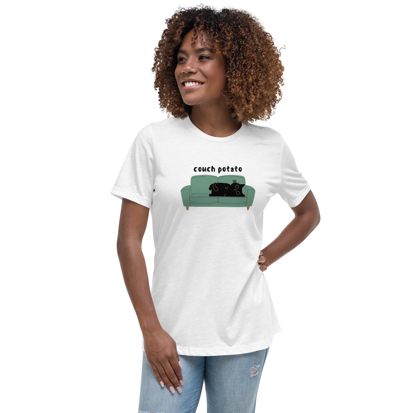 Couch Potato Slim Tee