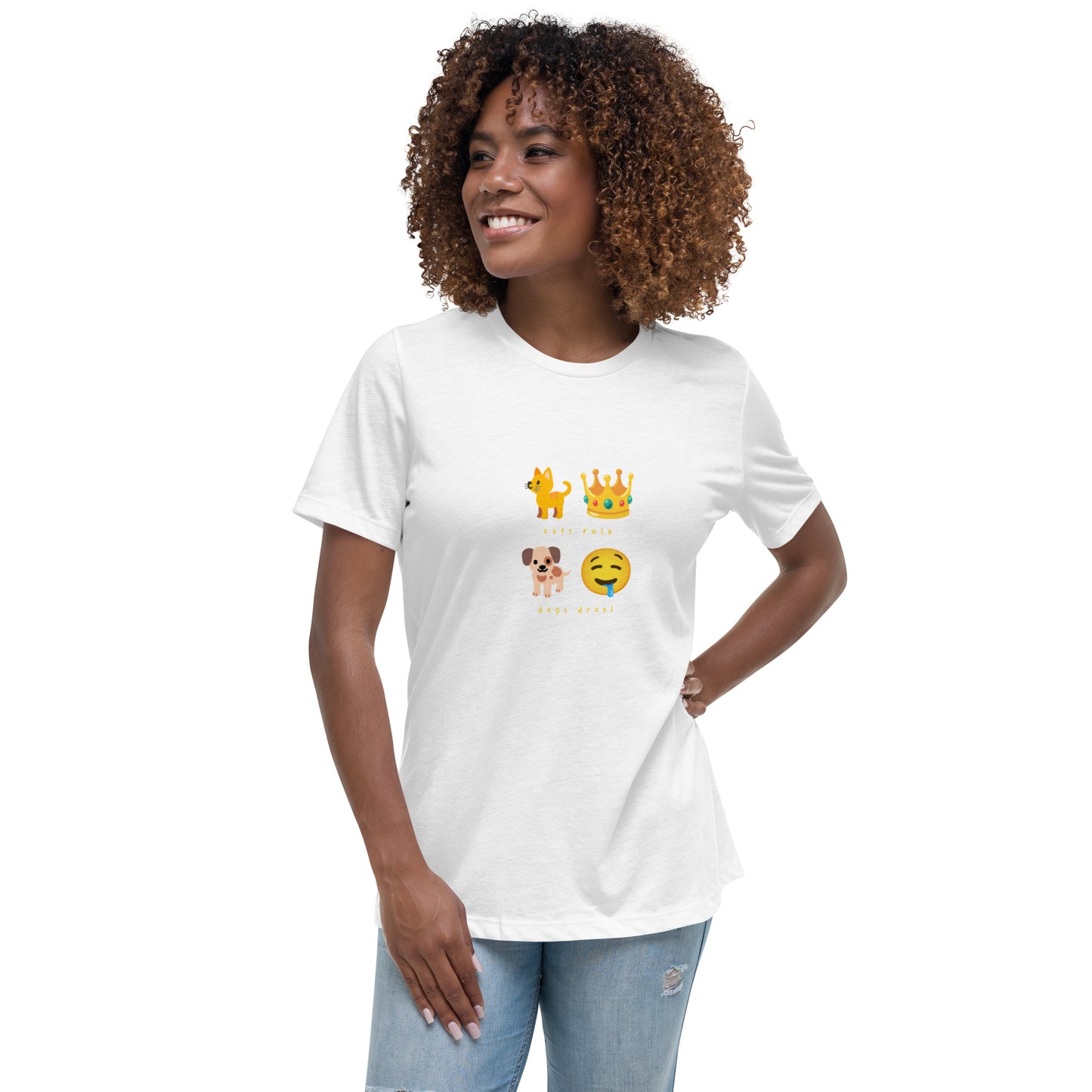 Cats Rule Slim Tee