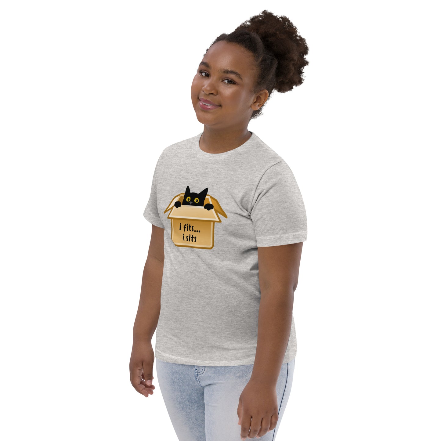 I Fits I Sits Kids Tee
