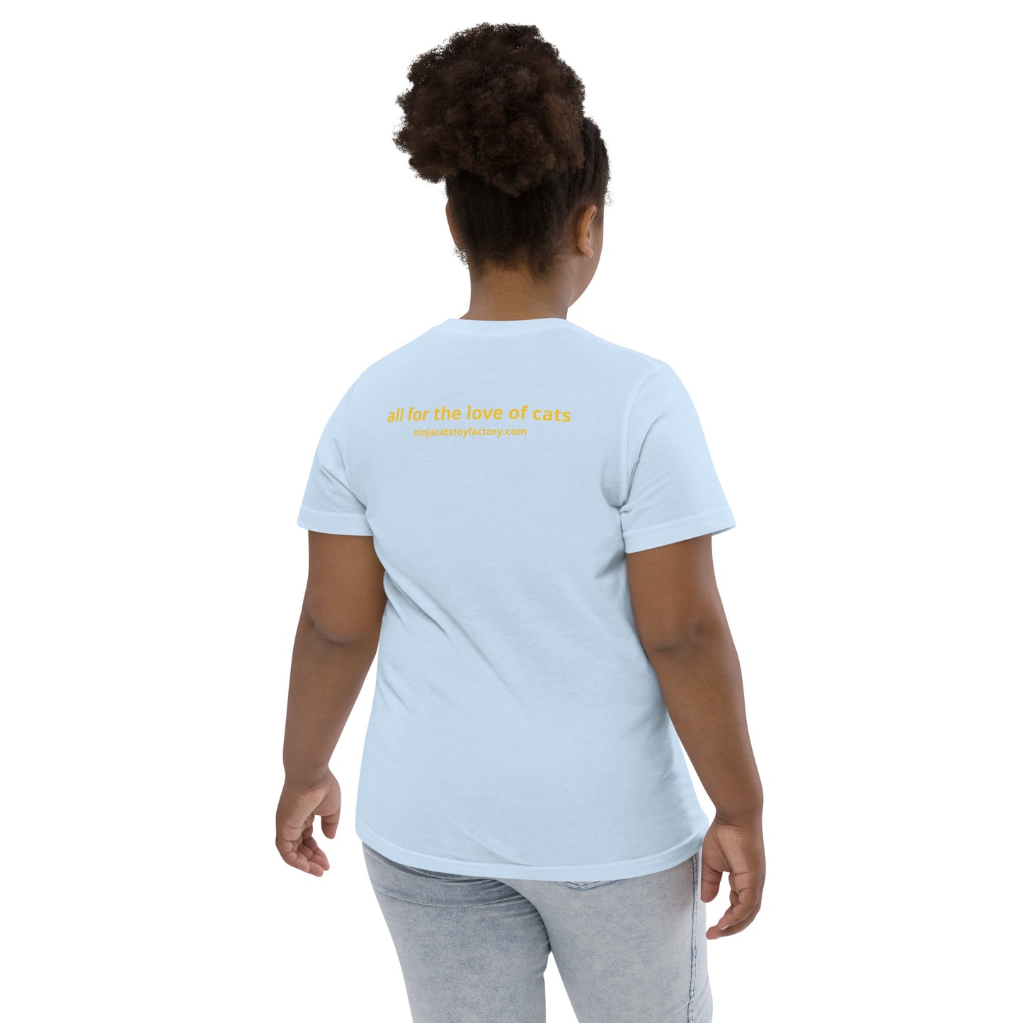 Crazy Cat Purrson Kids Tee