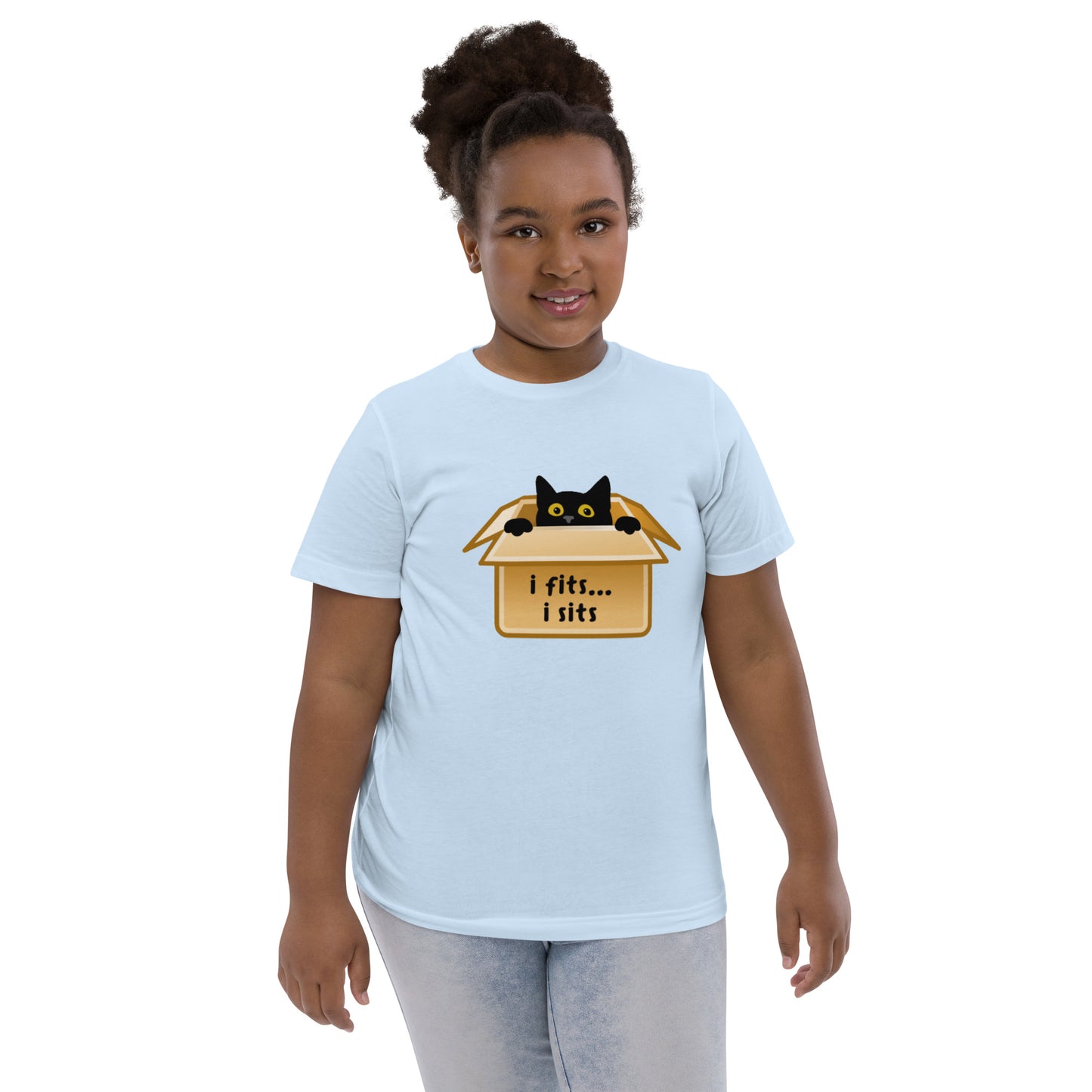 I Fits I Sits Kids Tee
