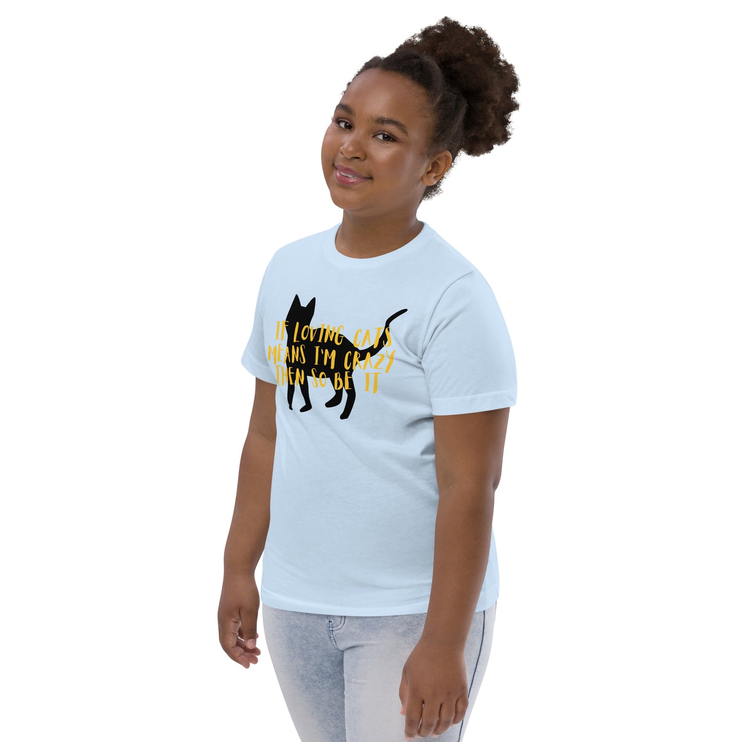 Crazy Cat Purrson Kids Tee