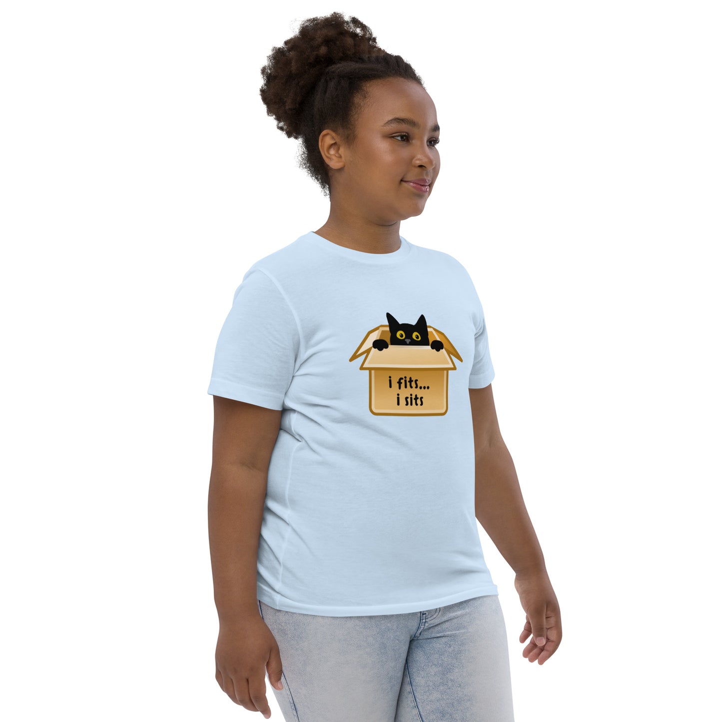 I Fits I Sits Kids Tee