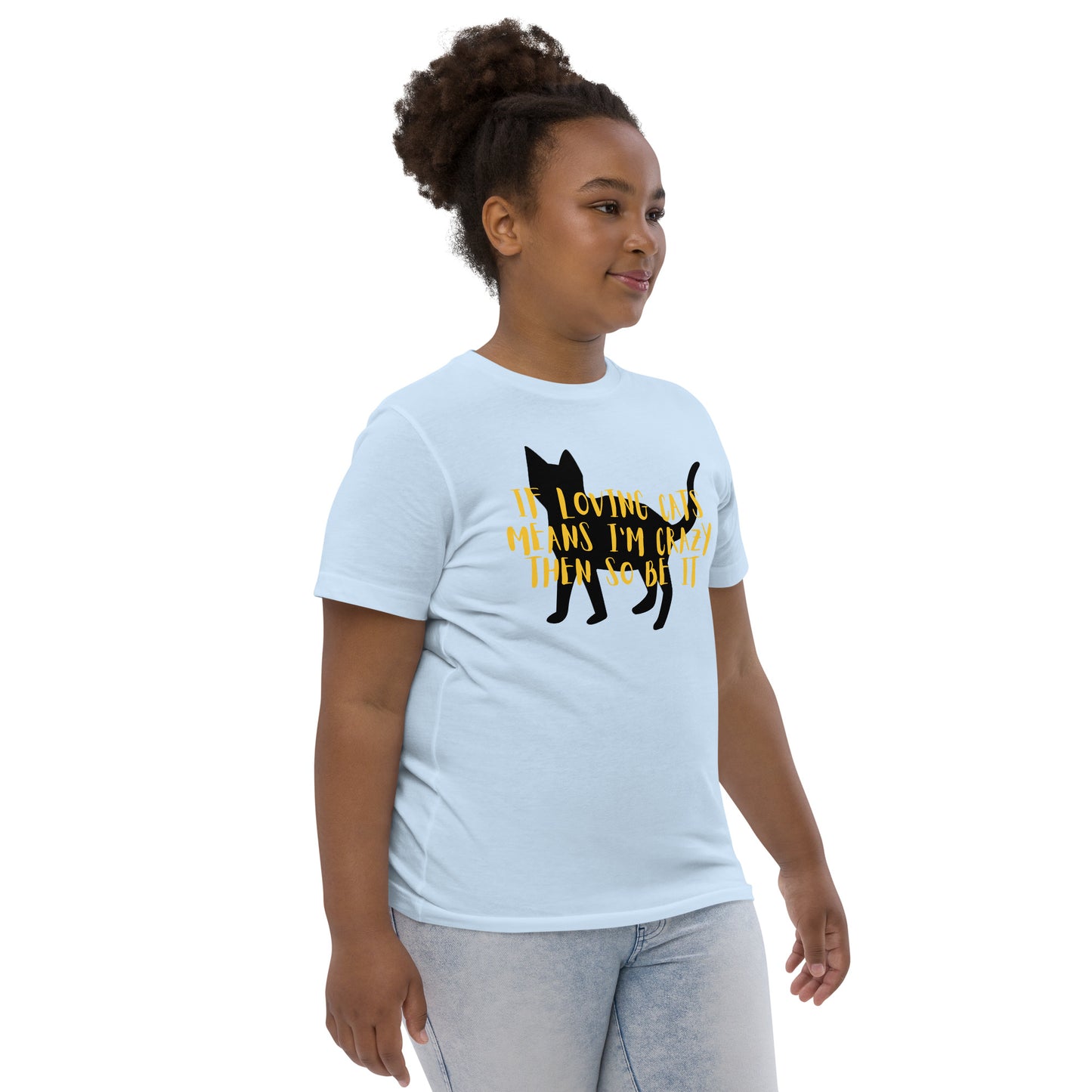 Crazy Cat Purrson Kids Tee