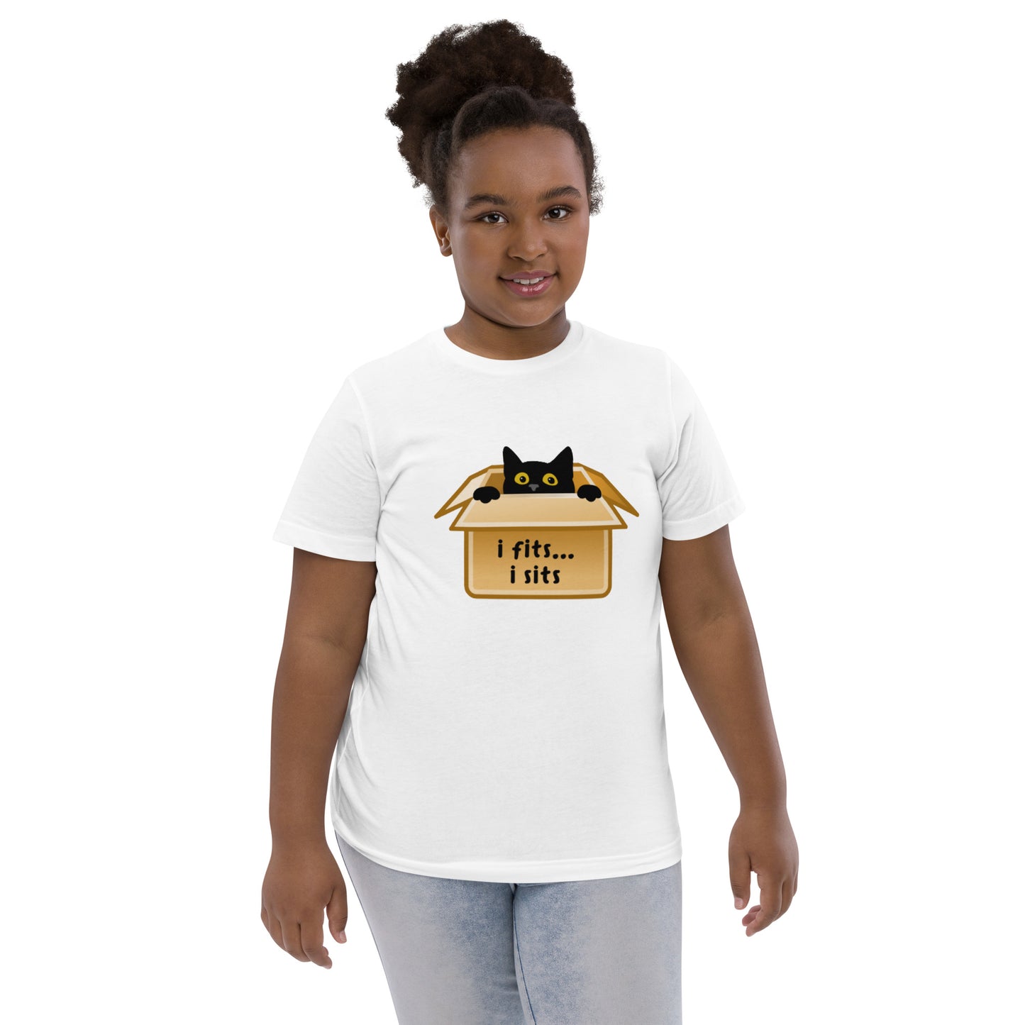 I Fits I Sits Kids Tee