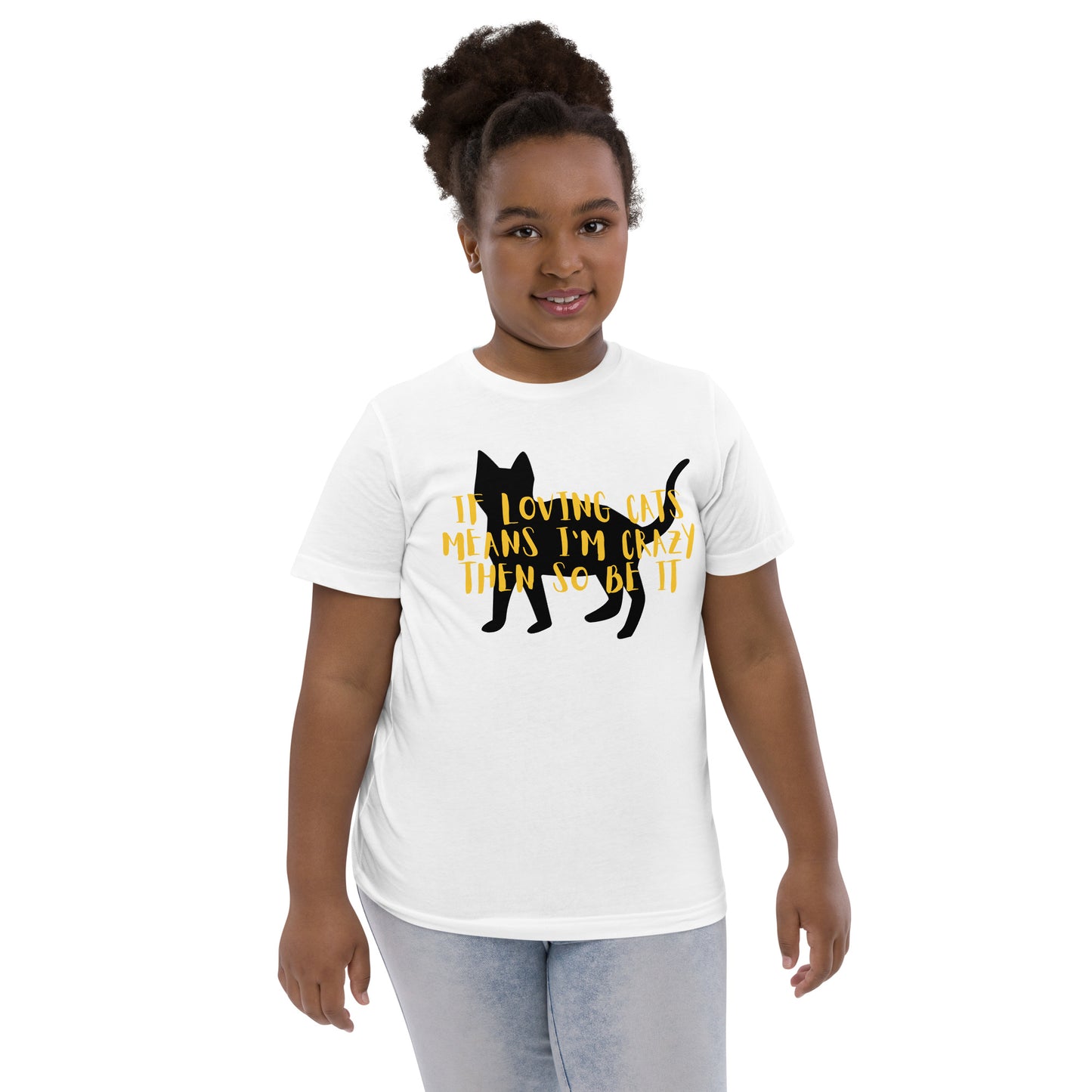 Crazy Cat Purrson Kids Tee