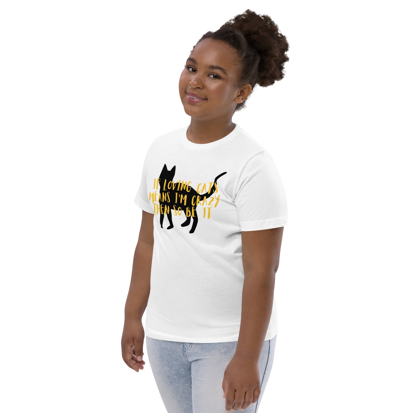 Crazy Cat Purrson Kids Tee