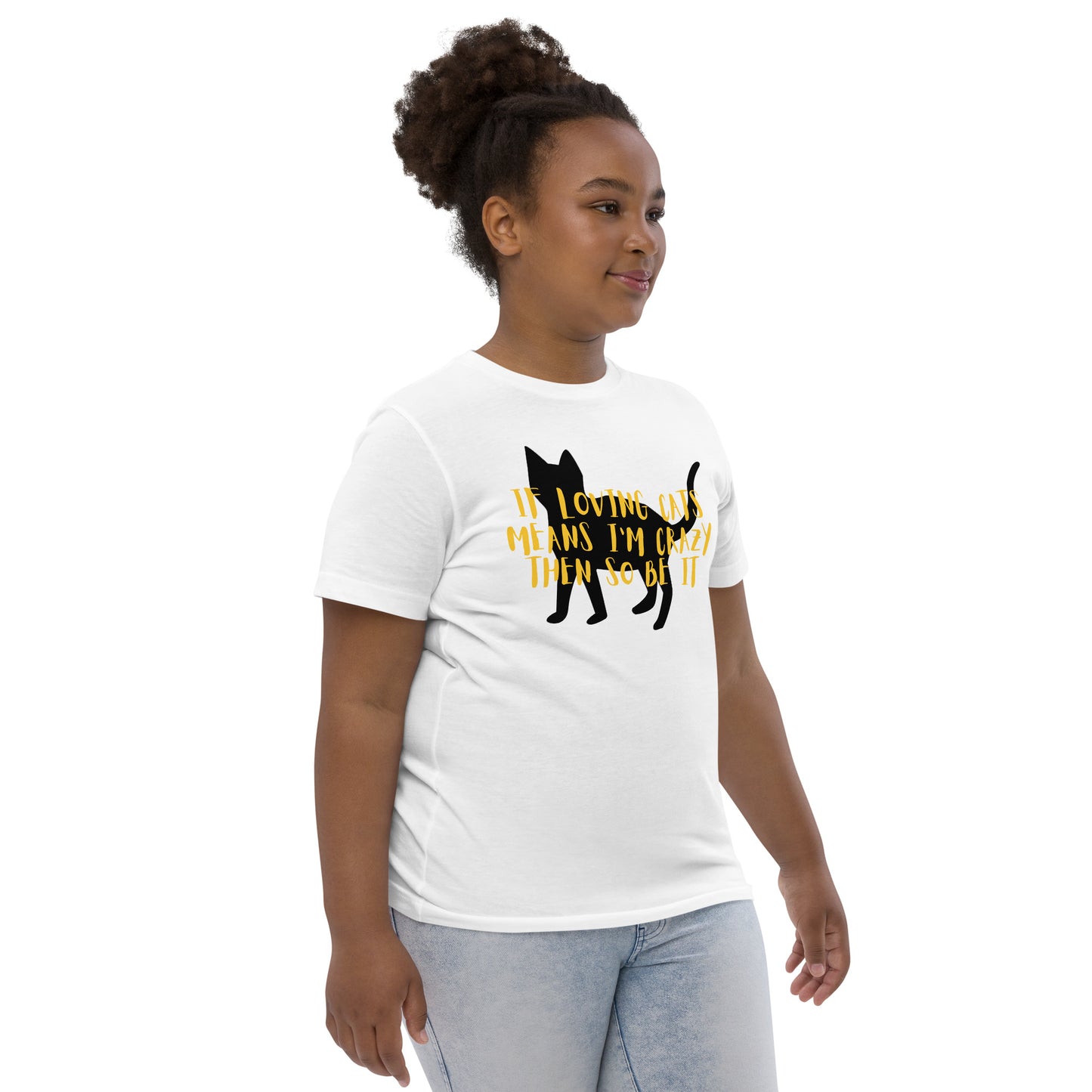 Crazy Cat Purrson Kids Tee