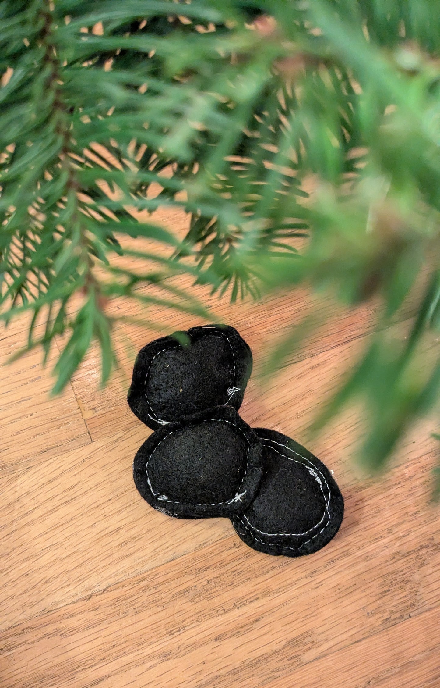 Crinkle Coal (set of 3)