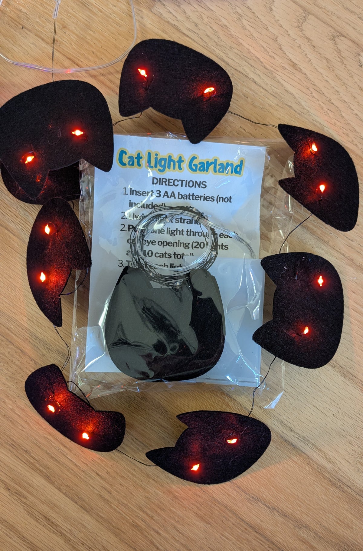 Cat Light Garland