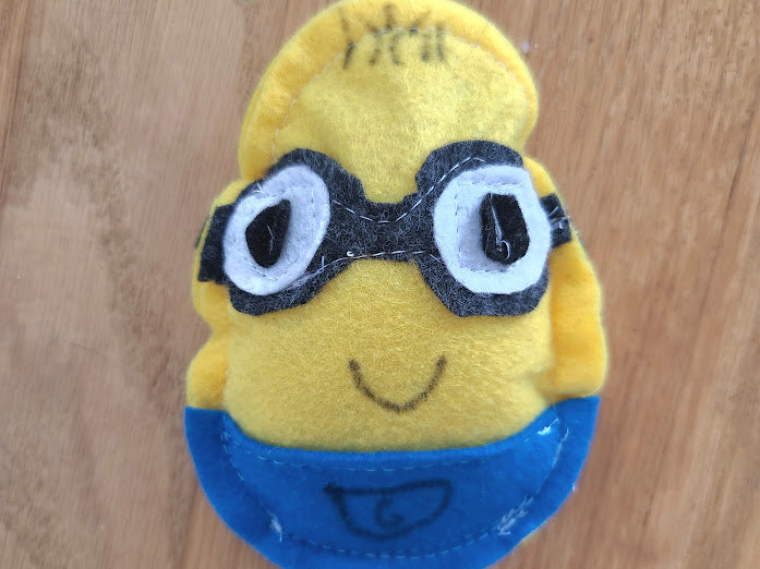 Minion Easter Egg Cat Toy