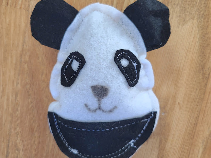 Panda Easter Egg Cat Toy