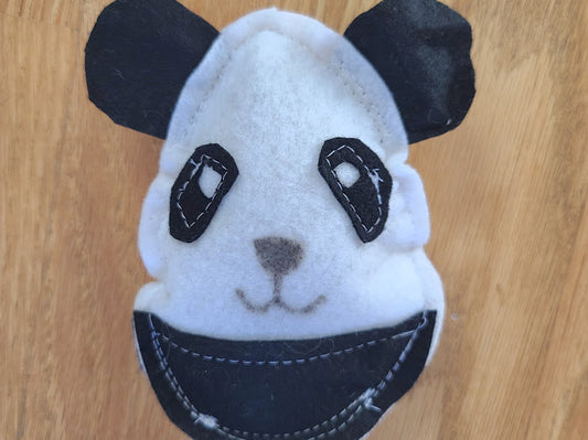 Panda Easter Egg Cat Toy