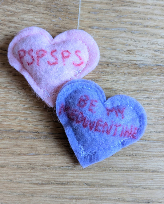 Conversation Hearts (set of 2)