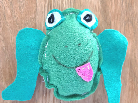 Frog Easter Egg Cat Toy