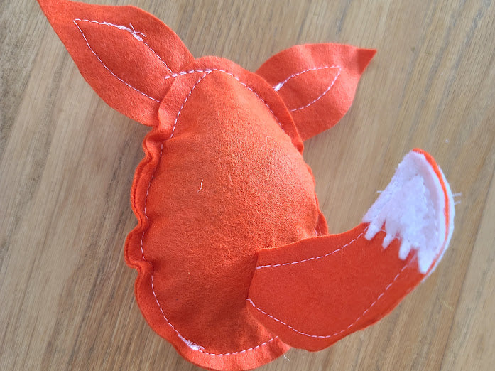 Fox Easter Egg Cat Toy