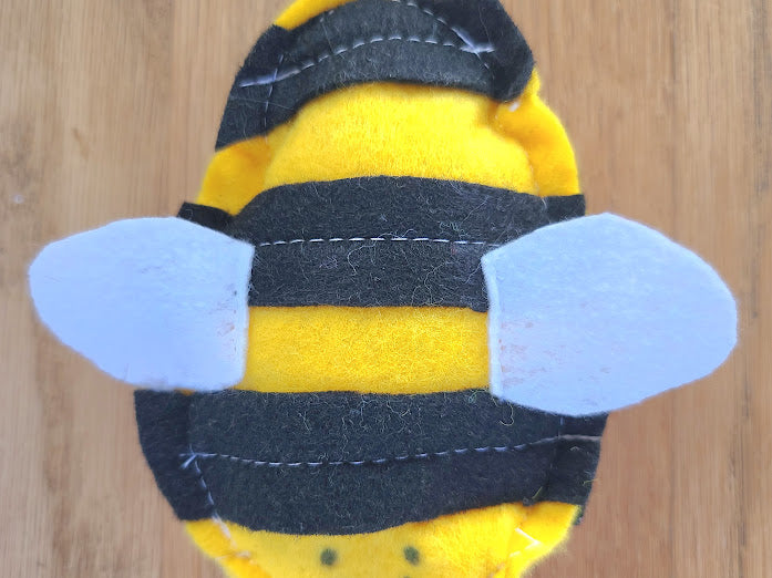 Bumble Bee Easter Egg Cat Toy