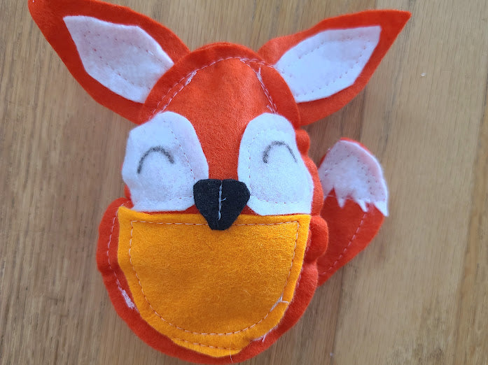 Fox Easter Egg Cat Toy