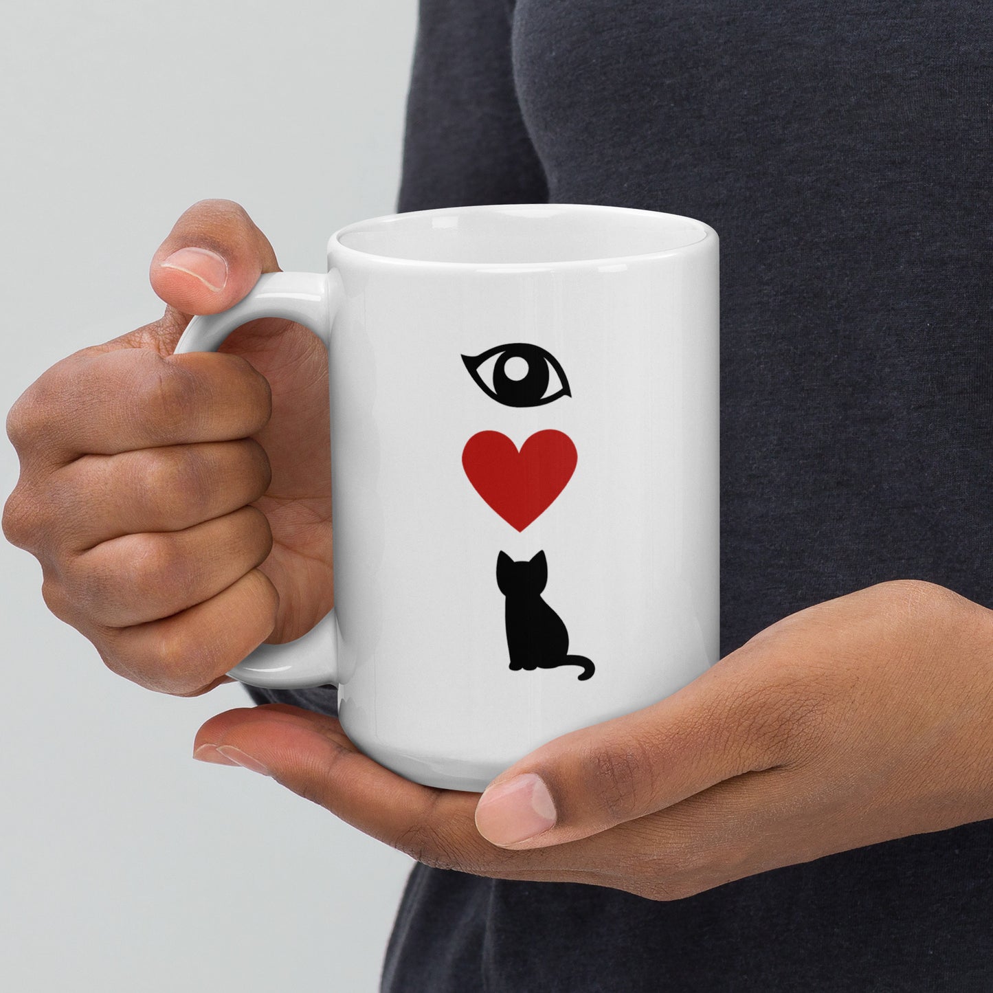 Eye Love Cats Mug