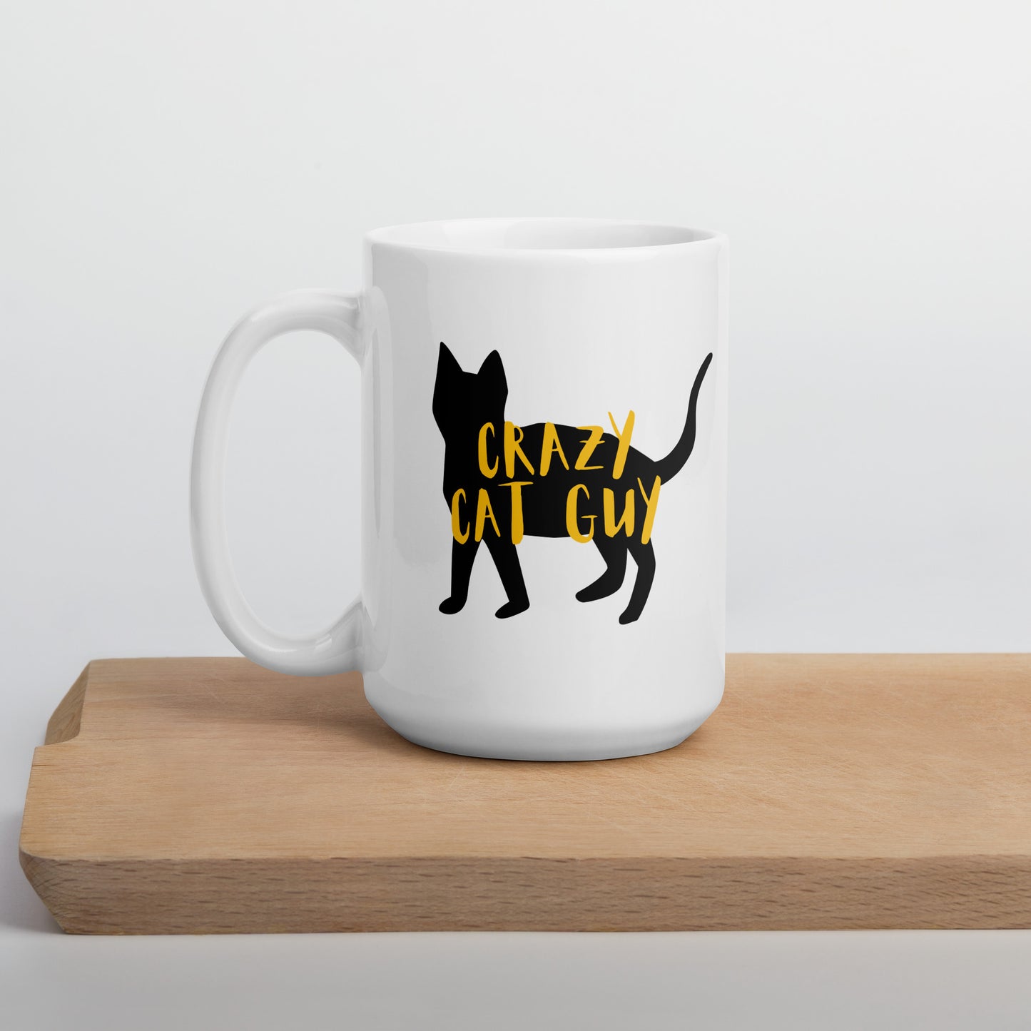 Crazy Cat Guy Mug
