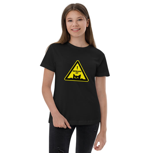 Beware of Cat Kids Tee